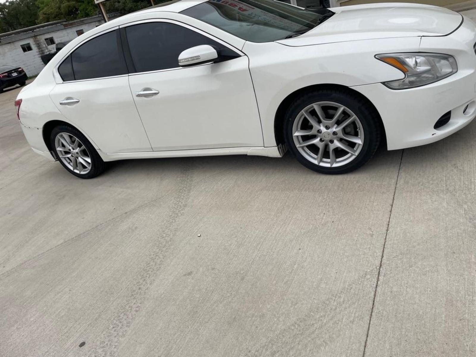 2010 WHITE NISSAN MAXIMA S (1N4AA5APXAC) with an 3.5L engine, Continuously Variable transmission, located at 4415 NE 28th St., Haltom City, TX, 76117, (817) 222-9334, 0.000000, 0.000000 - Photo #4