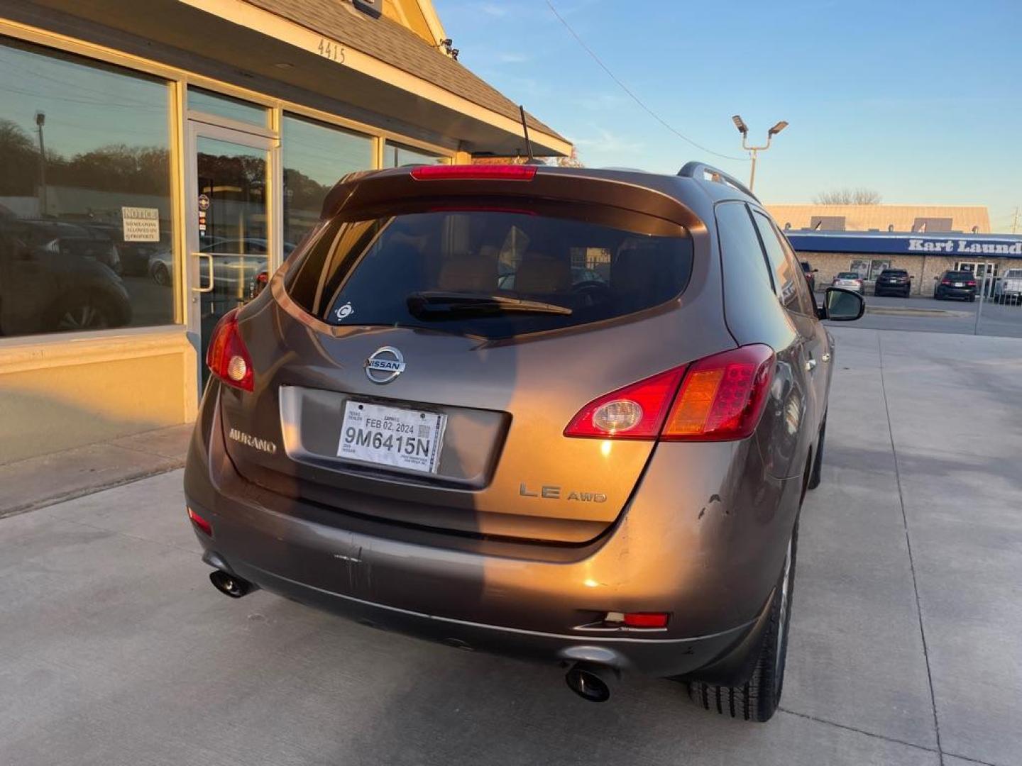 2009 GRAY NISSAN MURANO S (JN8AZ18WX9W) with an 3.5L engine, Continuously Variable transmission, located at 4415 NE 28th St., Haltom City, TX, 76117, (817) 222-9334, 0.000000, 0.000000 - Photo#3