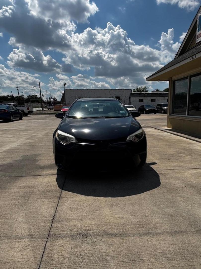 2015 BLACK TOYOTA COROLLA L (2T1BURHE9FC) with an 1.8L engine, Automatic transmission, located at 4415 NE 28th St., Haltom City, TX, 76117, (817) 222-9334, 0.000000, 0.000000 - Photo#1
