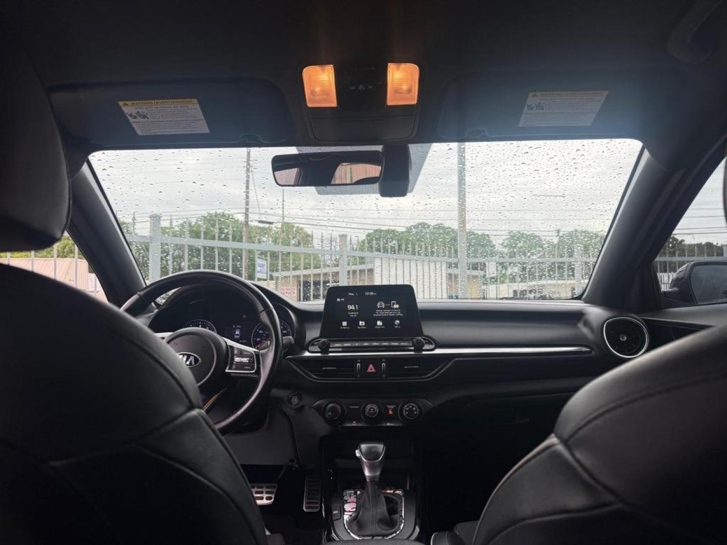 2021 GRAY KIA FORTE GT LINE (3KPF34AD3ME) with an 2.0L engine, Continuously Variable transmission, located at 4415 NE 28th St., Haltom City, TX, 76117, (817) 222-9334, 0.000000, 0.000000 - Photo#2