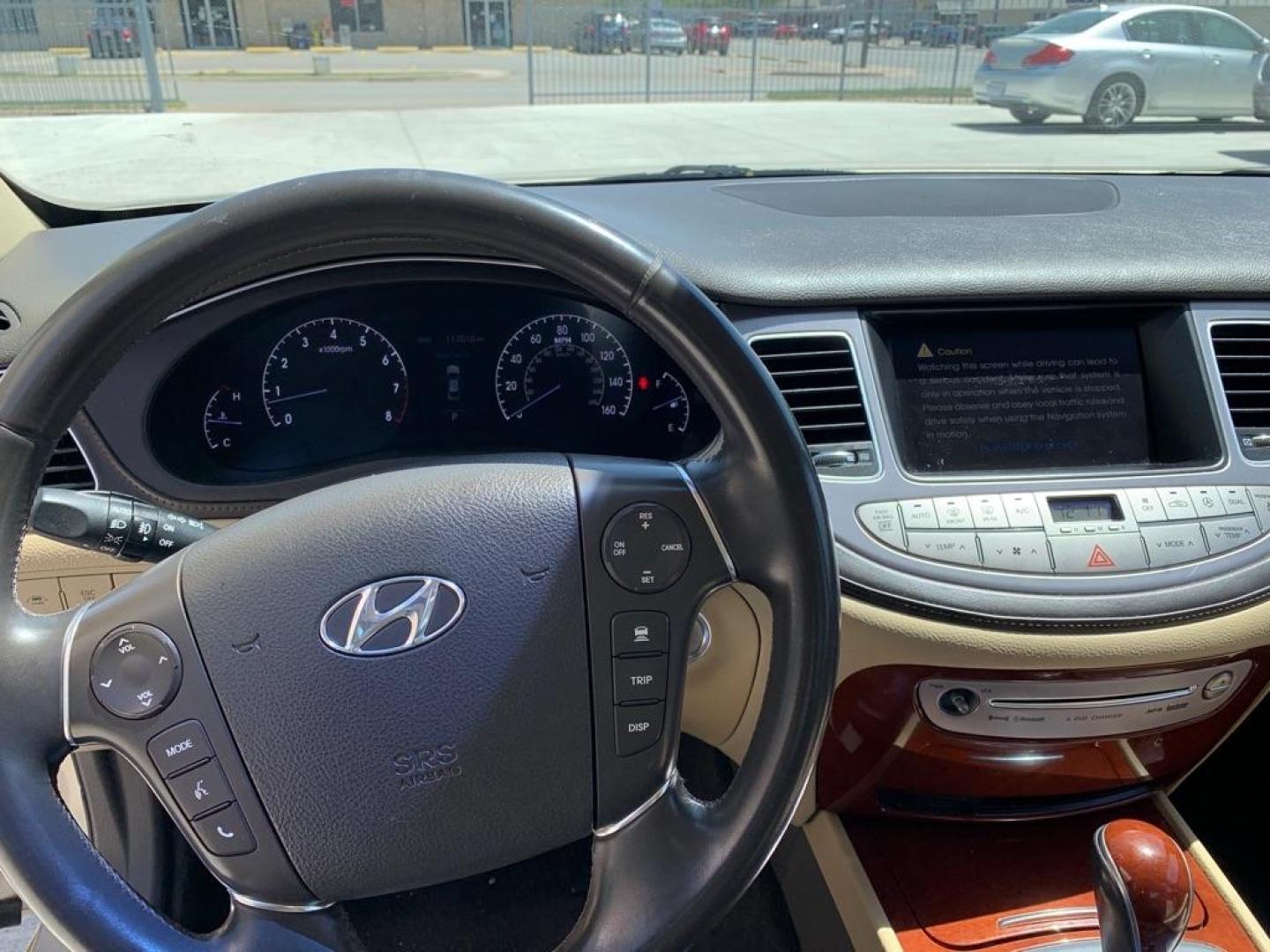 2012 GOLD HYUNDAI GENESIS 3.8L (KMHGC4DD2CU) with an 3.8L engine, Automatic transmission, located at 4415 NE 28th St., Haltom City, TX, 76117, (817) 222-9334, 0.000000, 0.000000 - Photo#5