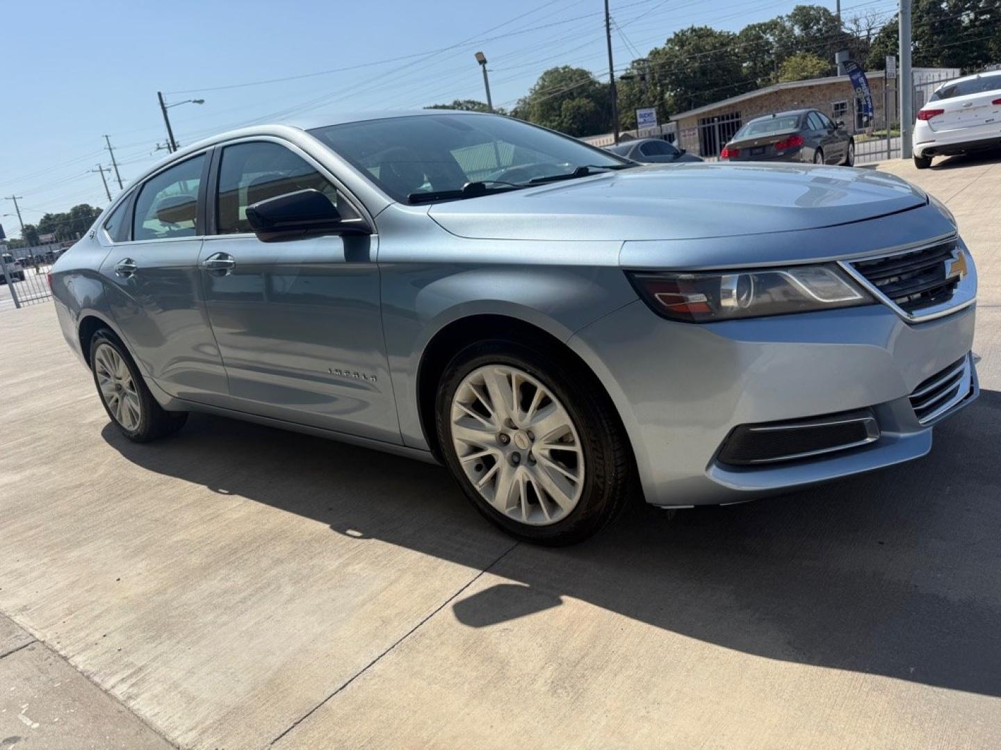 2014 BLUE CHEVROLET IMPALA LS (1G11Y5SL6EU) with an 2.5L engine, Automatic transmission, located at 4415 NE 28th St., Haltom City, TX, 76117, (817) 222-9334, 0.000000, 0.000000- Photo#7